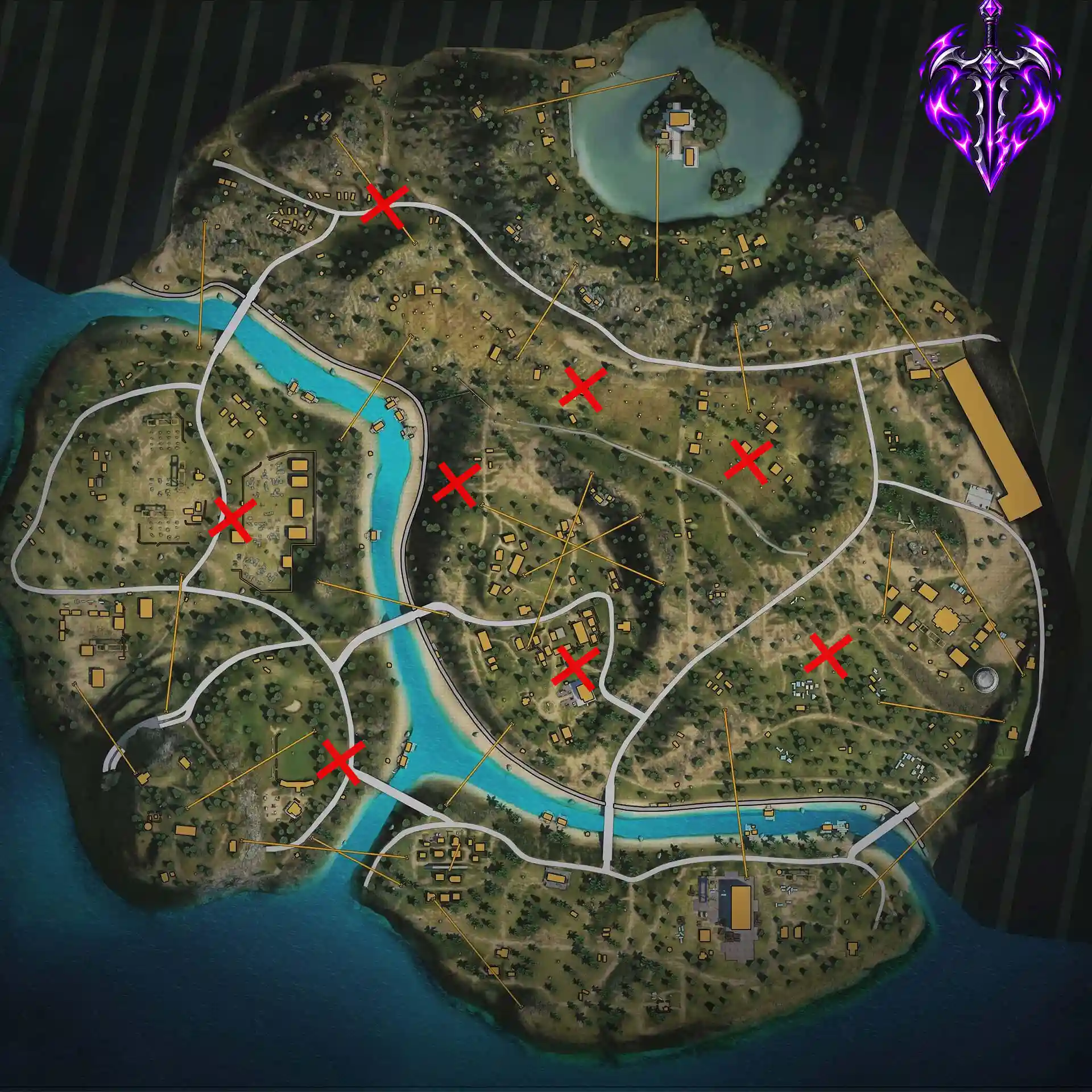 Ubicación de los caballos en Free Fire: posiciones en Bermuda, Purgatorio, Alpes, NeXTerra y Solara
